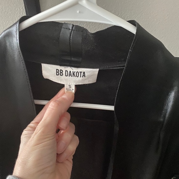 BB Dakota Faux Leather Jacket - Picture 6 of 6